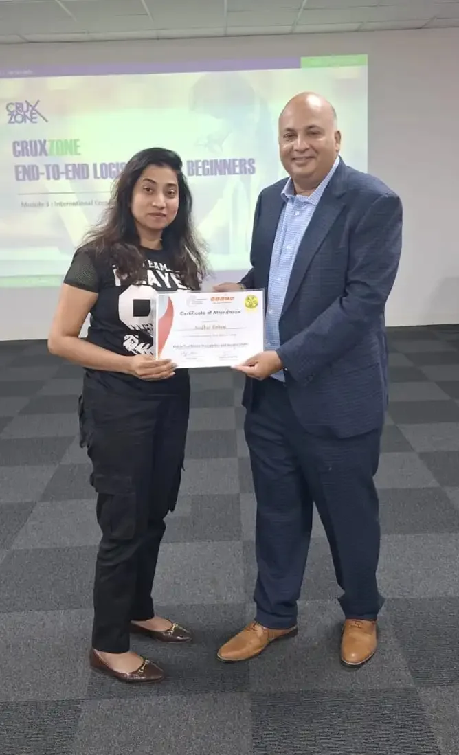 Cruxozne Traning Certificate Distribution image