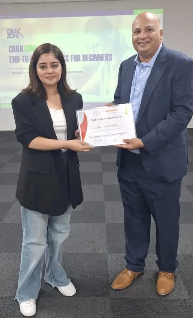 Cruxozne Traning Certificate Distribution image